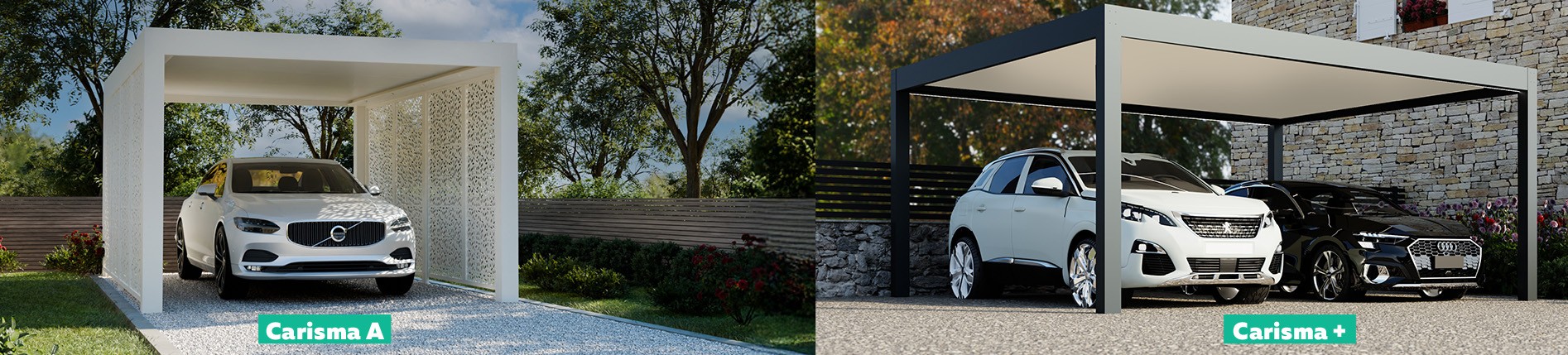 NOUVEAUTÉS CARPORTS CARISMA 